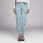 Satén Moda Biznaga Azul - Ribes y Casals