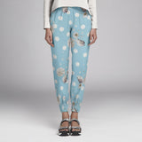 Satén Moda Biznaga Azul - Ribes y Casals