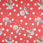 Satén Moda Biznaga Coral - Ribes y Casals