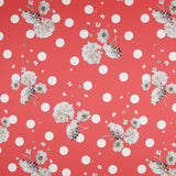 Satén Moda Biznaga Coral - Ribes y Casals