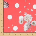 Satén Moda Biznaga Coral - Ribes y Casals