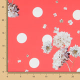 Satén Moda Biznaga Coral - Ribes y Casals