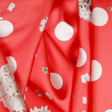 Satén Moda Biznaga Coral - Ribes y Casals