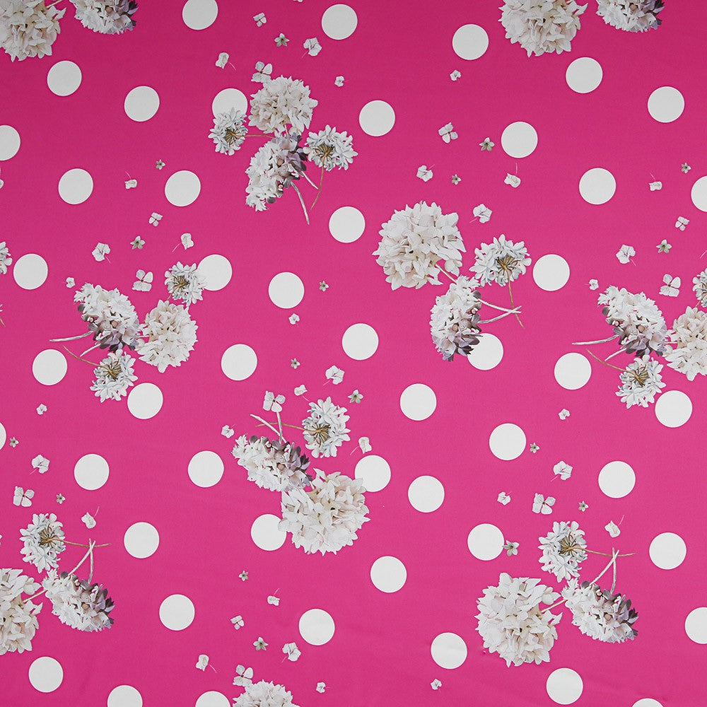 Satén Moda Biznaga Fucsia - Ribes y Casals