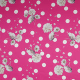 Satén Moda Biznaga Fucsia - Ribes y Casals