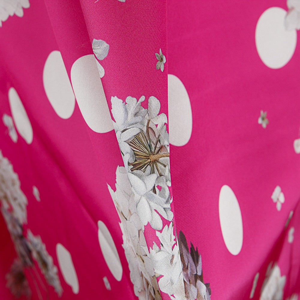 Satén Moda Biznaga Fucsia - Ribes y Casals