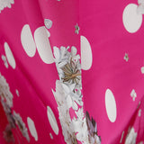 Satén Moda Biznaga Fucsia - Ribes y Casals