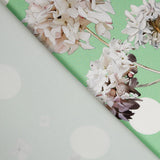 Satén Moda Biznaga Verde - Ribes y Casals