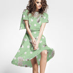 Satén Moda Biznaga Verde - Ribes y Casals