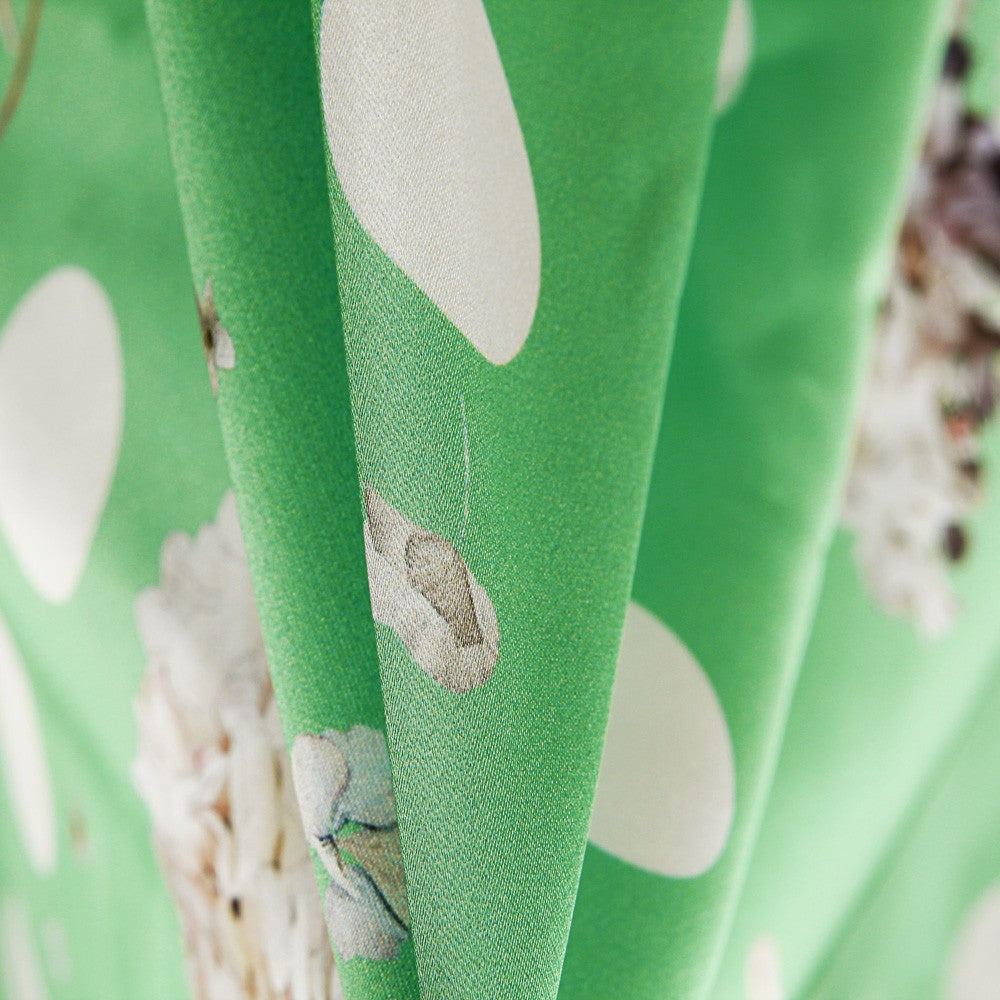 Satén Moda Biznaga Verde - Ribes y Casals