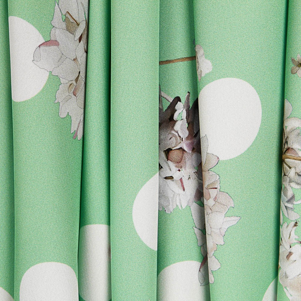 Satén Moda Biznaga Verde - Ribes y Casals