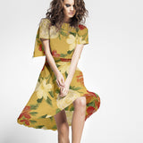 Satén Moda Floral Óleo Albero - Ribes y Casals