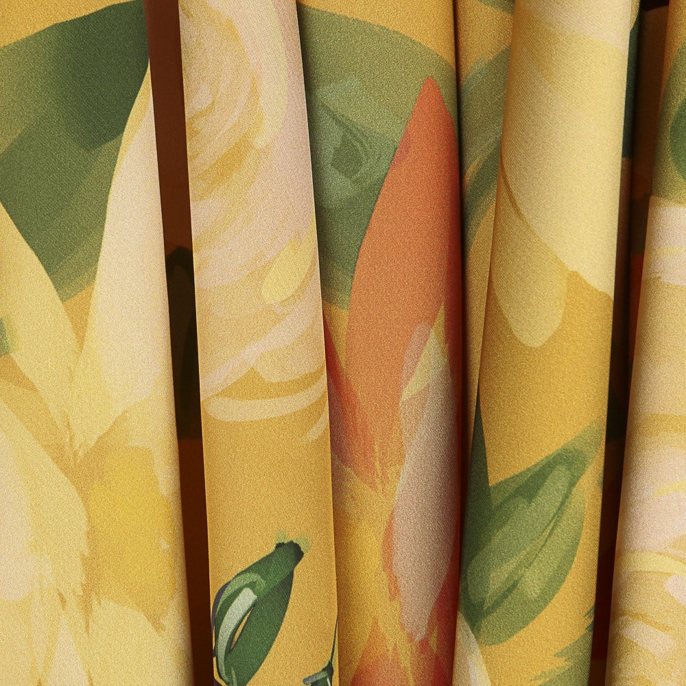 Satén Moda Floral Óleo Albero - Ribes y Casals