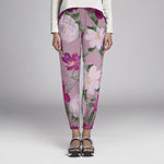 Satén Moda Floral Óleo Rosa - Ribes y Casals