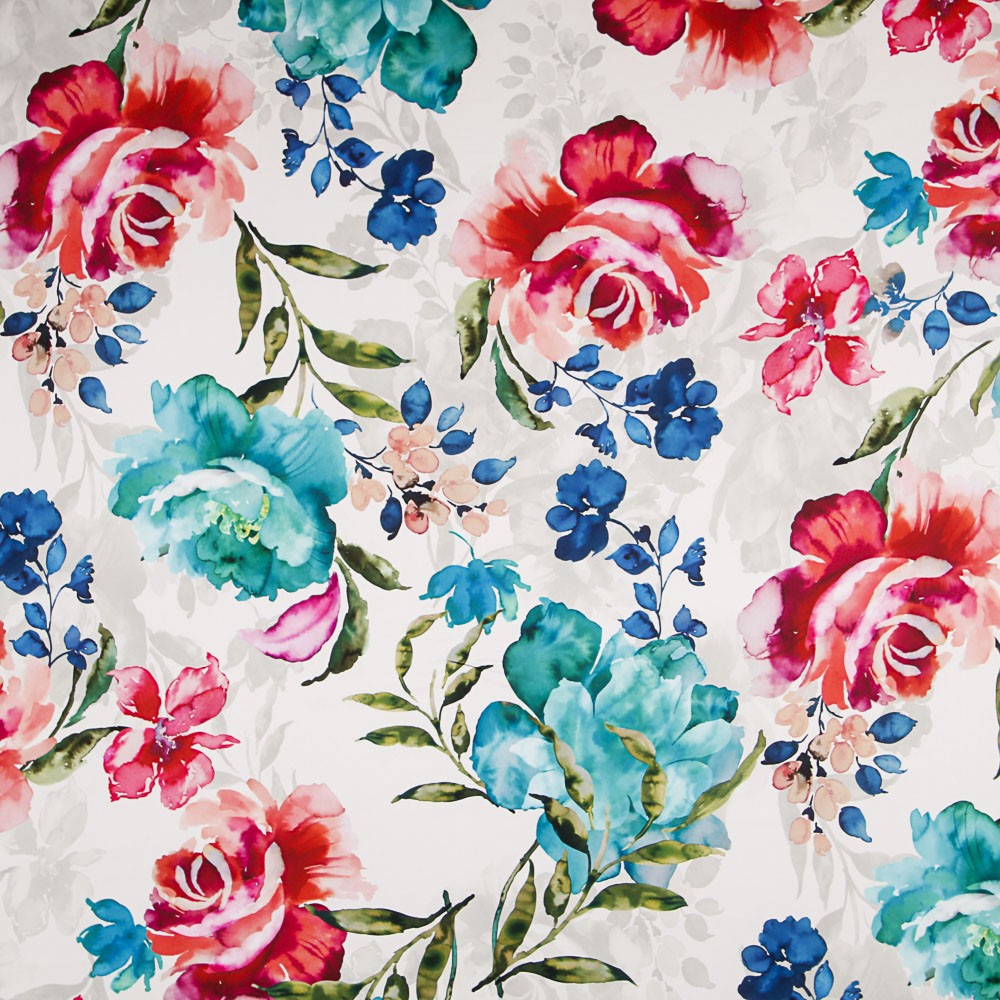 Satén Moda Ramilletes Cruda - Ribes y Casals