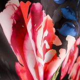 Satén Moda Ramilletes Negra - Ribes y Casals