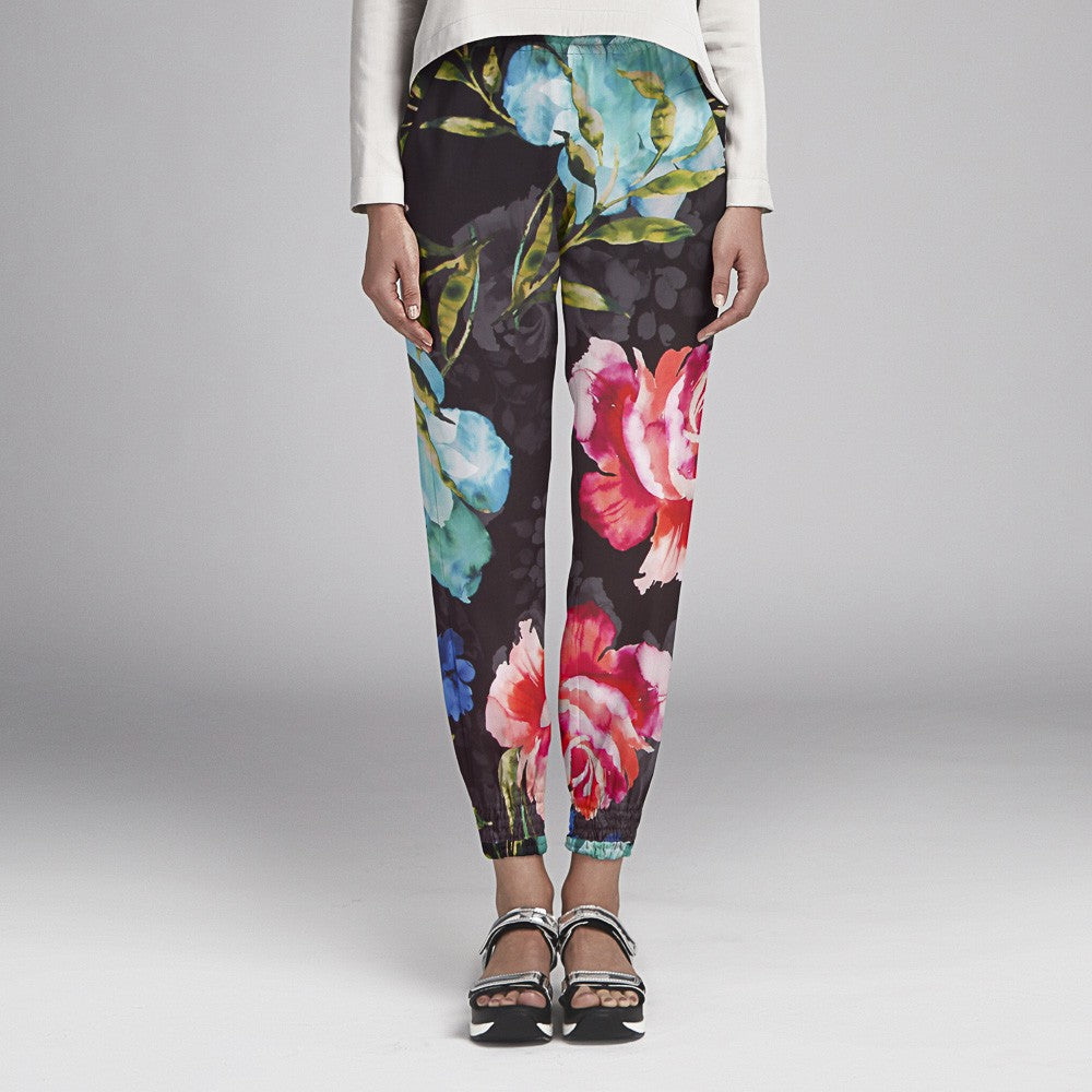 Satén Moda Ramilletes Negra - Ribes y Casals