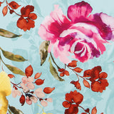 Satén Moda Ramilletes Verde - Ribes y Casals