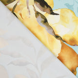 Satén Moda Ramilletes Verde - Ribes y Casals