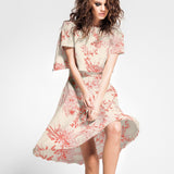 Satén Poliéster Kimono Cruda - Ribes y Casals