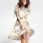 Satén Poliéster Selva Crudo - Ribes y Casals