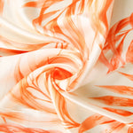 Satén Poliéster Selva Naranja - Ribes y Casals