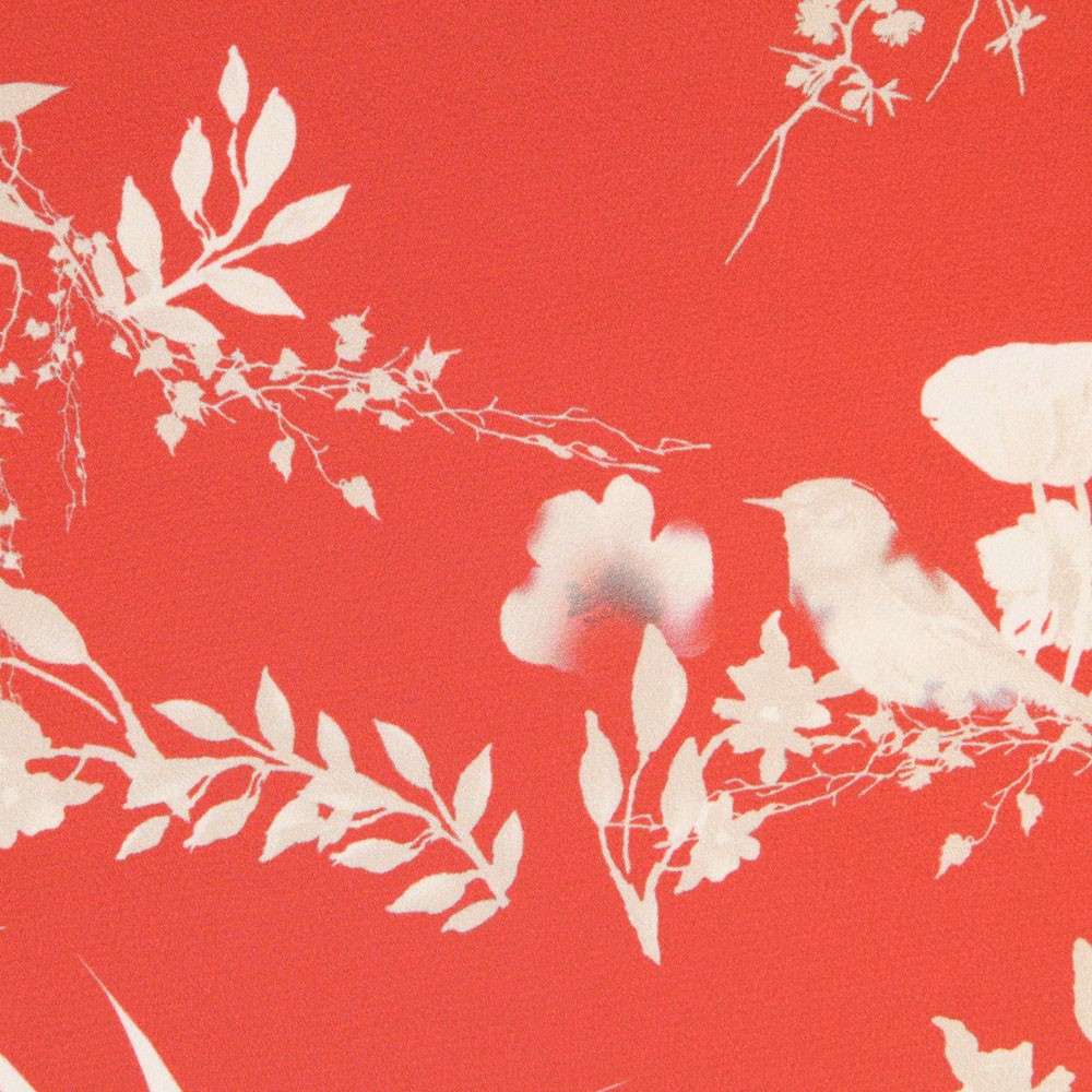 Satén Poliéster Selva Rojo - Ribes y Casals