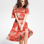 Satén Poliéster Selva Rojo - Ribes y Casals