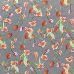 Satén Poliéster Tulipan Gris - Ribes y Casals