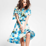 Satén Primavera Azul - Ribes y Casals