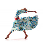 Satén Primavera Azul - Ribes y Casals