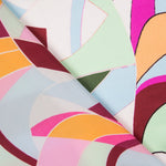 Satén Seda Italiana Abstracta Violeta - Ribes y Casals