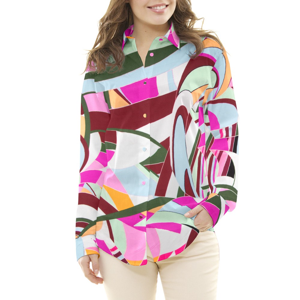 Satén Seda Italiana Abstracta Violeta - Ribes y Casals