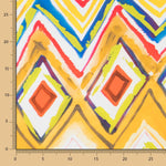 Satén Seda Italiana Étnico Amarillo - Ribes y Casals