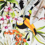 Satén Seda Italiana Floral Salvaje - Ribes y Casals