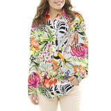 Satén Seda Italiana Floral Salvaje - Ribes y Casals