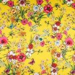 Satén Seda Italiana Tropical Amarillo - Ribes y Casals