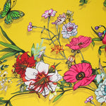 Satén Seda Italiana Tropical Amarillo - Ribes y Casals