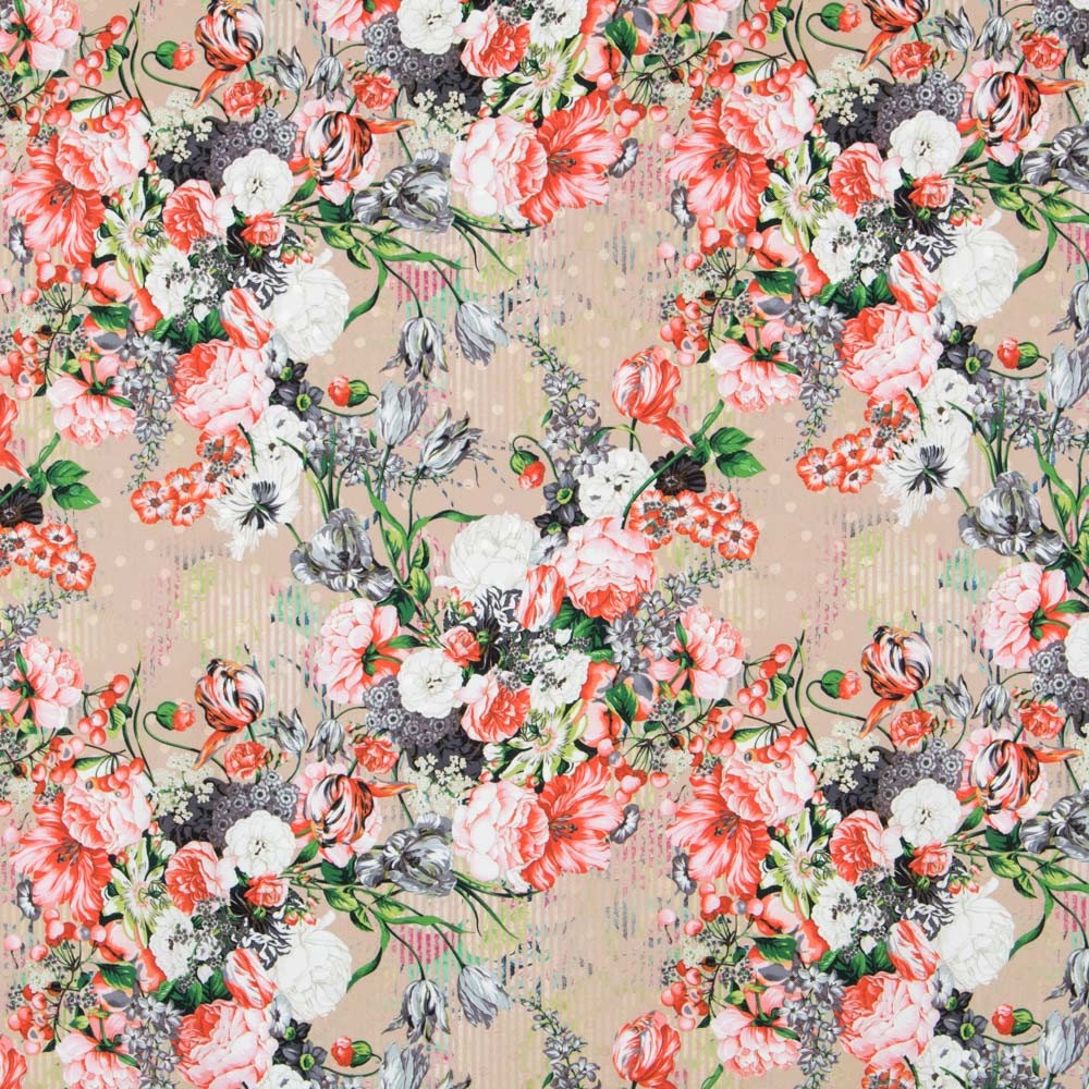 Satén Seda Italiana Vintage Piedra - Ribes y Casals