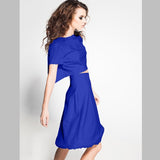 Satén Seda Natural Azulina - Ribes y Casals