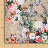 Satén Seda Plumeti Floral - Ribes y Casals