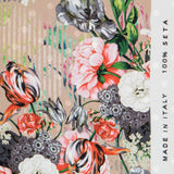 Satén Seda Plumeti Floral - Ribes y Casals