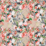 Satén Seda Plumeti Floral - Ribes y Casals