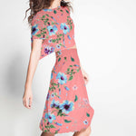 Satén Shanghái Coral - Ribes y Casals