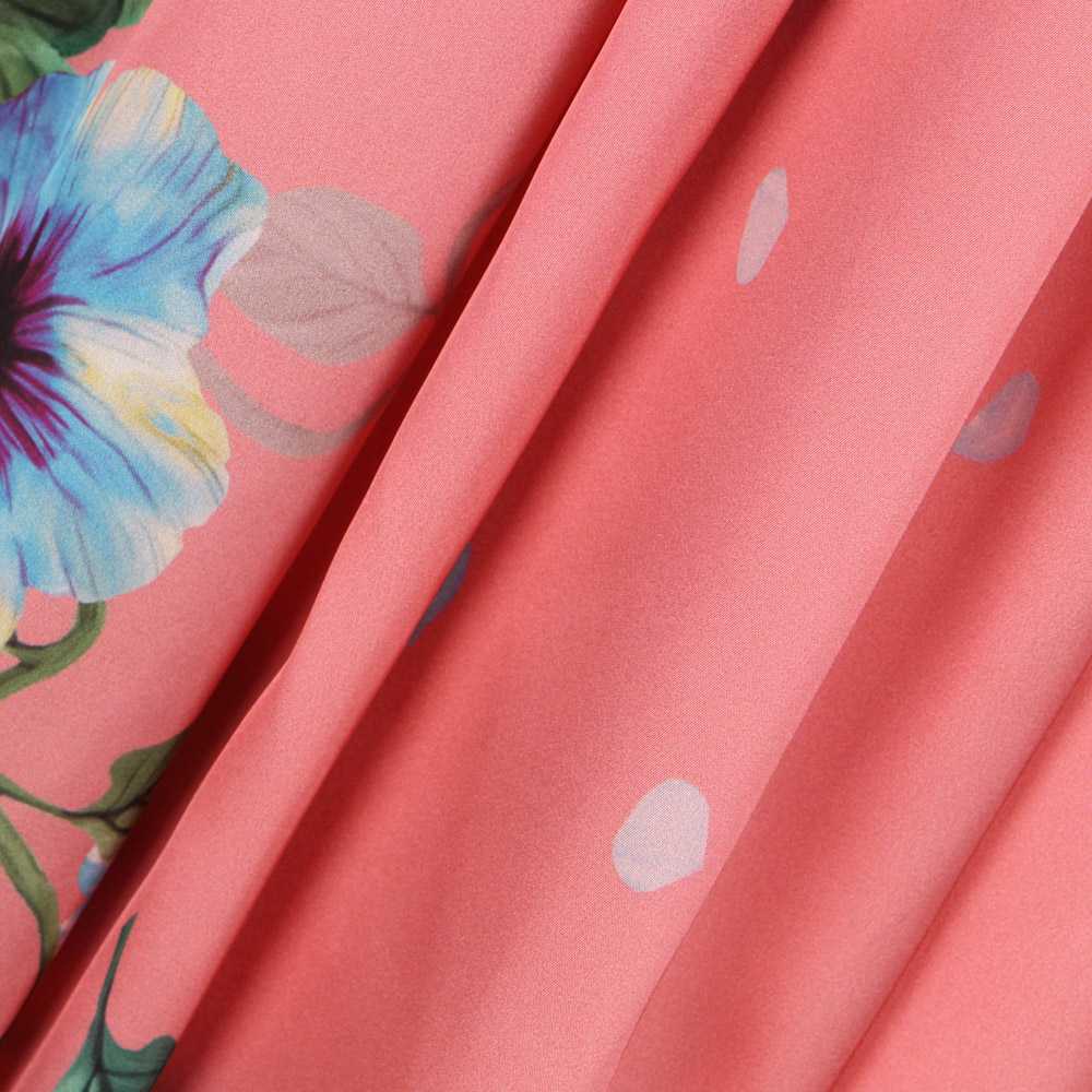 Satén Shanghái Coral - Ribes y Casals