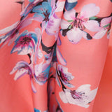 Satén Shanghái Coral - Ribes y Casals