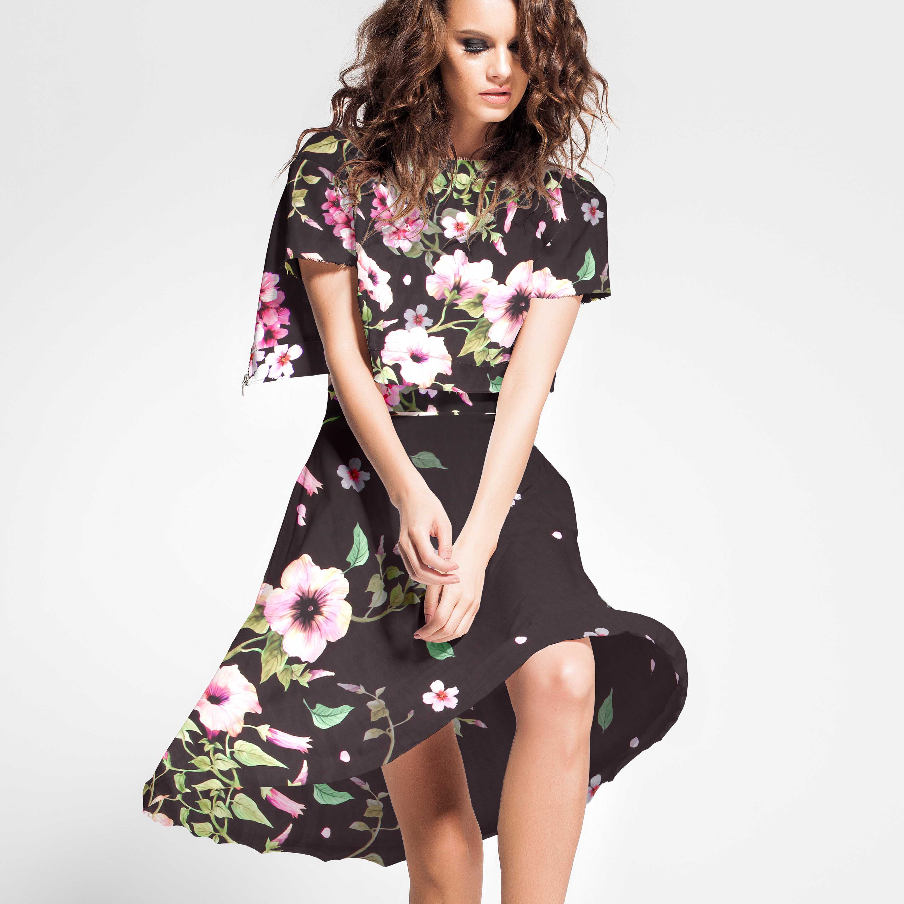 Satén Shanghái Negra - Ribes y Casals