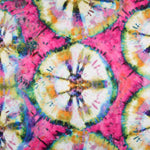 Satén Tie Dye Fucsia - Ribes y Casals