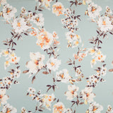 Satén Verde Agua Flor - Ribes y Casals