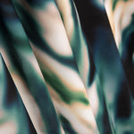 Satén Poliéster Degradé verde Oscuro - Ribes y Casals